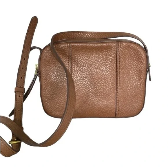 Fossil Jenna Leather Crossbody Camera Bag - Picture 1 of 6